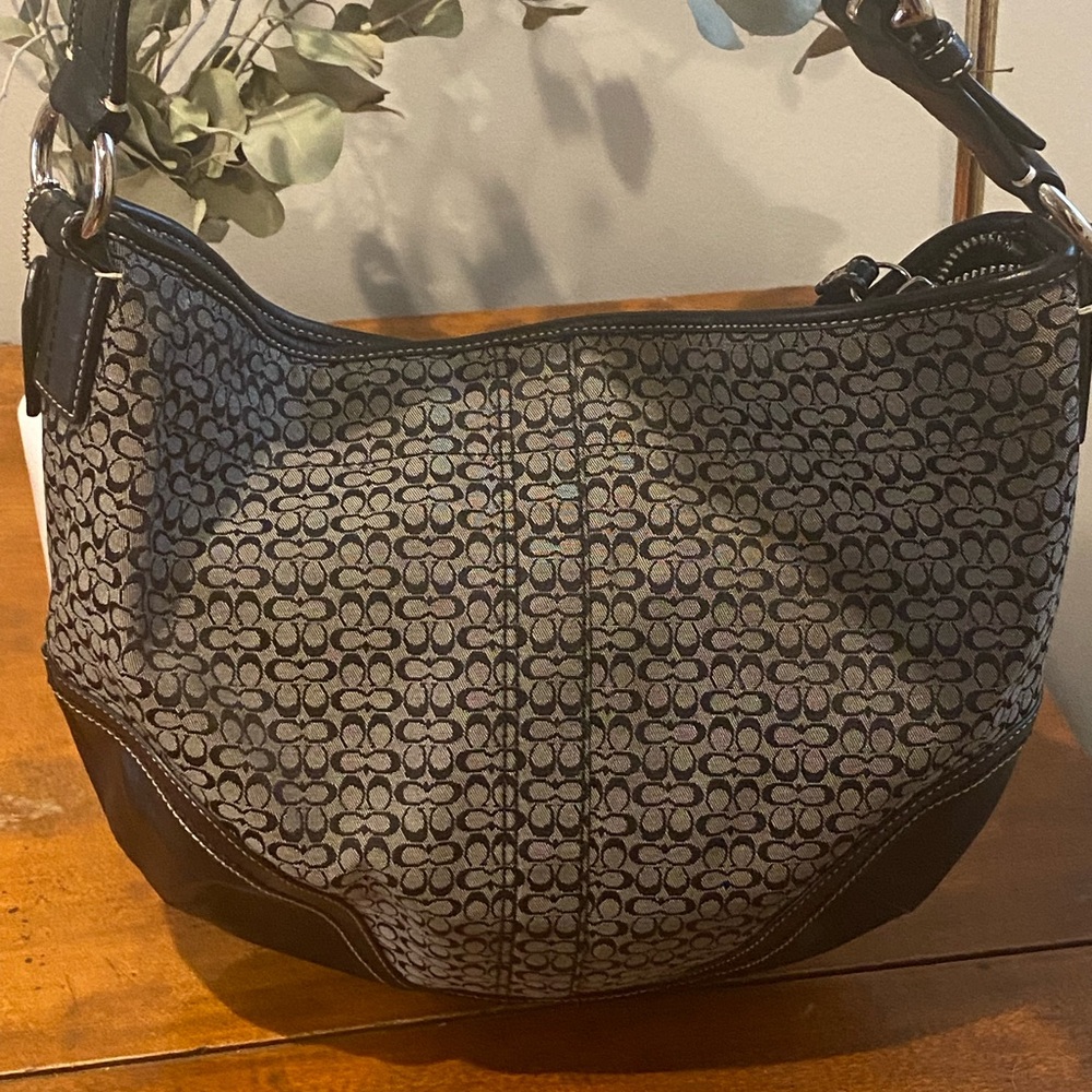 Vintage coach boho bag